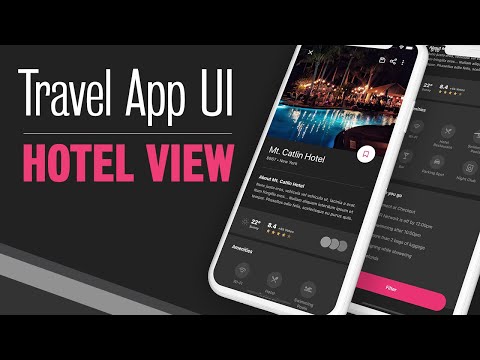 Hotel View - Travel App UI with React Native #1