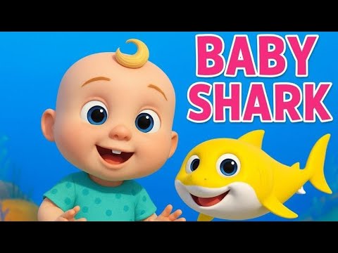 🦈 Baby Shark Do Do Do 🎶 | Fun Dance Song for Toddlers | Bubble Beeps 💛