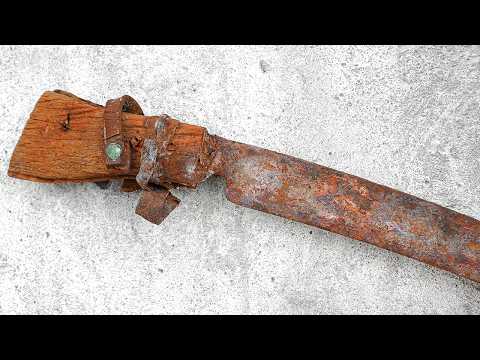 Restoration Rusty TURKISH YATAGAN Sabre