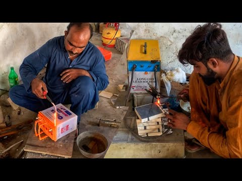 How to Bring a Dead Lead Acid Battery Back to Life || How to Recondition & Repair Dead Old Battery