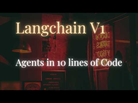 LangChain v1 Just BLEW MY MIND 🤯 (Create Agent is INSANE!)