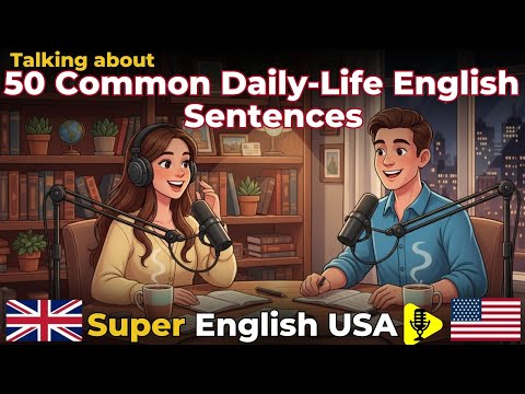 50 Common Daily-Life English Phrases | Conversation Practice