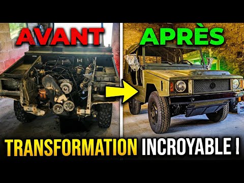 VOLKSWAGEN ILTIS 183 4X4 RESTORATION - Time-Lapse