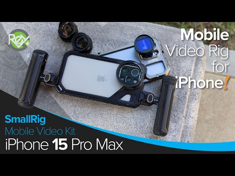 SmallRig Dual Handheld Mobile Video Kit for iPhone 15 Pro Max
