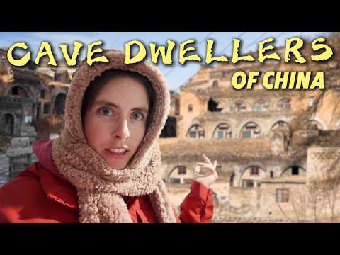 Chinese goat herder invites us to his 100 year old cave house to spend the night!