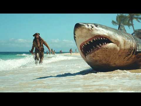 Глава криминального синдиката ищет акулу проглотившую ценный алмаз | Боевик | Фильм про акул