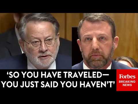 'You're Under Oath—We Can Clear It All Up Right Now': Peters Grills Mullin About Overseas Travel