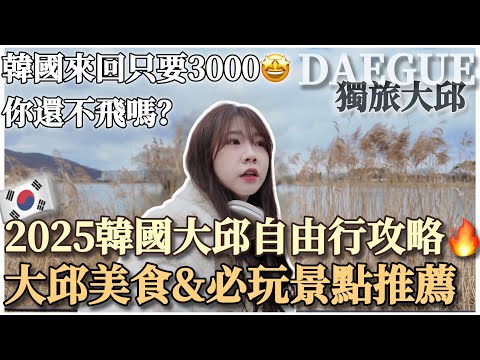🇰🇷2025韓國大邱自由行必看！大邱必吃美食+必玩景點+￼￼古宅咖啡廳一網打盡🤤｜韓國賞櫻景點！｜韓國自由行｜韓國VLOG｜紹紹 Soy Daily