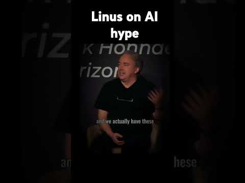 Linus torvalds on AI hype #ai #openai #deepseek #gemini2