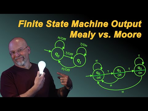 Finite State Machine Output - Mealy vs. Moore