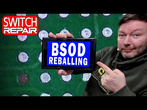 Switch APU SoC Reballing Leiterbahnen Wiederherstellung Reparatur | PCB Solder Berlin