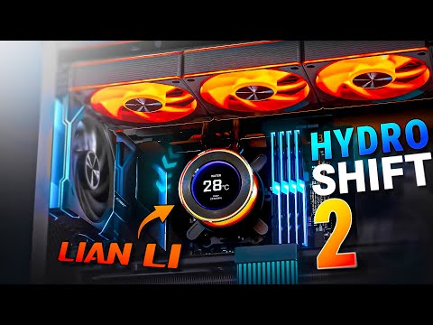 THE BEST WATERCOOLING FROM LIAN LI WITHOUT A FAN!! Well, almost, it's the HYDROSHIFT 2