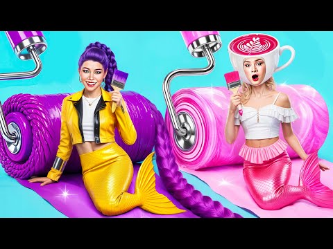 Kpop Demon Hunters Makeover! From Nerd Ballerina Cappuccina to Popular Idol Rumi Huntrix!