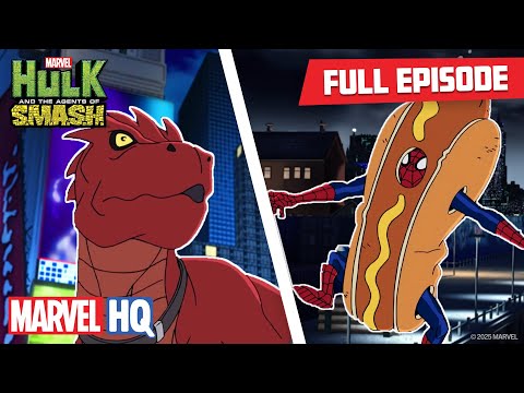 Spidey, I Blew Up the Dinosaur | Hulk & The Agents of S.M.A.S.H. S2 E9 | Full Episode | @MarvelHQ