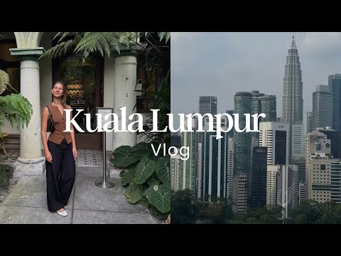Kuala Lumpur Vlog | City Strolls, Cafe Hopping, Eating & Shopping