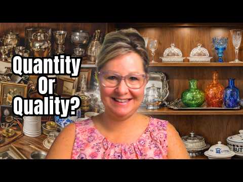 I Was Stocking My Etsy Vintage Shop Wrong | Quantity Over Quality Mistake