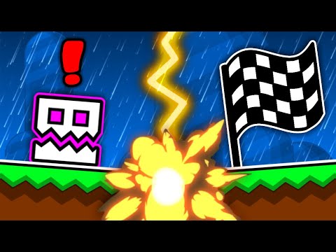 I Survived Natural Disasters In Geometry Dash!