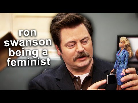ron swanson being a feminist icon | Parks and Recreation | Comedy Bites