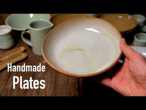 Making and Glazing Pottery Slab Plates