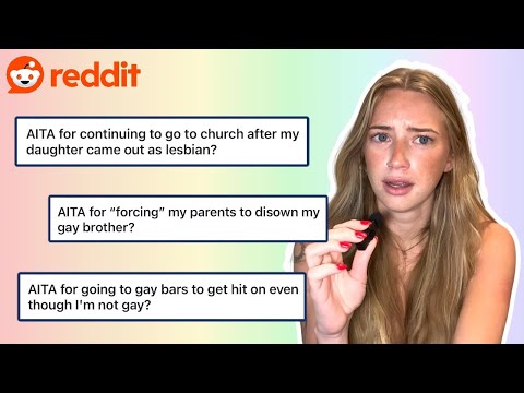 reading lgbtq AITA reddit confessions!