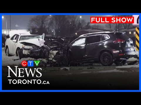 Woman airlifted to hospital after three vehicle collision | CTV News Toronto at Noon for Jan. 6 2026