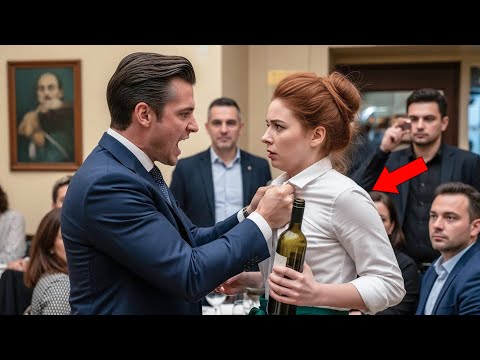 Arrogant Millionaire Calls Waitress “Useless” — Turns Pale When She Reveals Her Hidden IQ