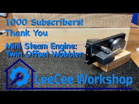 Mini Steam Engine: Twin Offset Wobbler