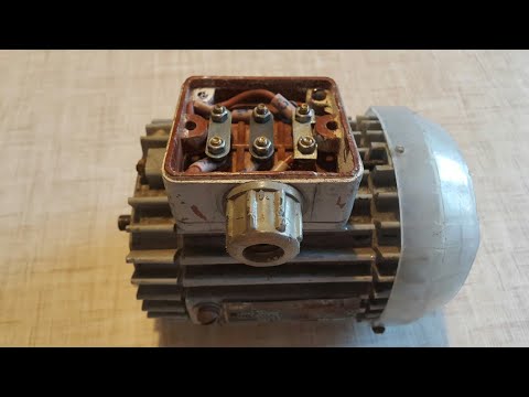 Подключение электро-мотора 380/220V звездой и треугольником!