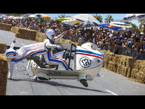 100 FUNNIEST Crashes from Red Bull Soapbox Race