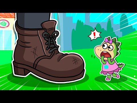 Giant Robbins Attacks the Mall! 😱 Epic Adventure 🏬 Fire Spike Kids Stories