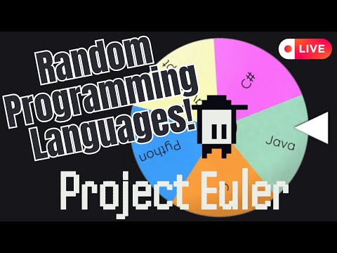 Project Euler Live With Random Programming Languages! | Python, C, Java, C#, JavaScript | Part 2