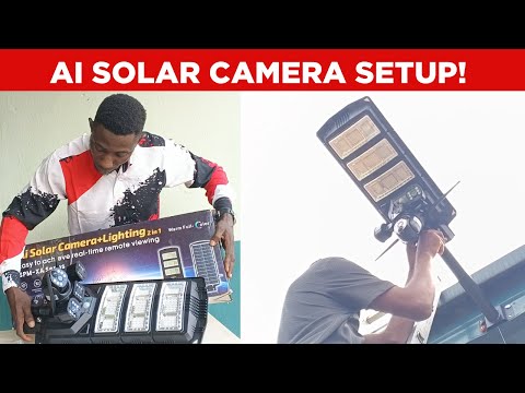 How to Install & Configure AI Solar Camera with Light (Step-by-Step Guide)