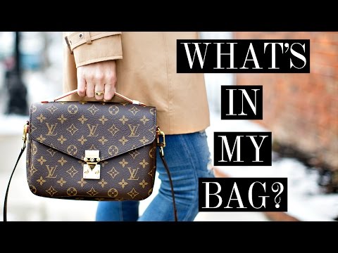 WHAT'S IN MY BAG | LOUIS VUITTON POCHETTE METIS | Shea Whitney