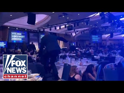 'UTTER SHOCK': Witness details ballroom CHAOS as shooting erupted