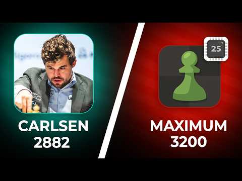 Carlsen contra el bot No. 1 de Chess.com (Motor de 3200 de Elo Maximum)