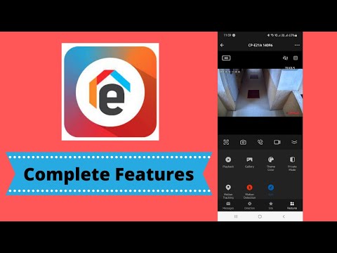 ezykam+ App | Full Features Review and Settings Explanation | CP Plus ezykam E21A | TechTonicsHindi
