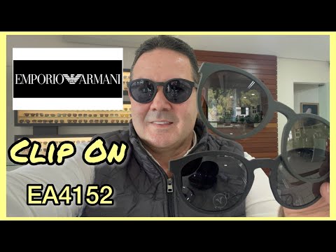 Emporio Armani 4152 Clip-on Sunglasses #verbim #emporioarmani