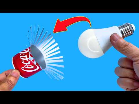 🔋 This Coke Can LED Trick Works Without Internet – A Secret Billions Don’t Know! 😱