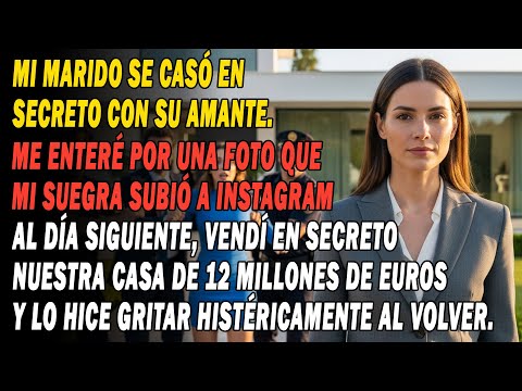 💔Mi Marido Se Casó En Secreto Con Su Amante. Vendí En Secreto La Casa De 12m€🏠💸, Y Gritó De...
