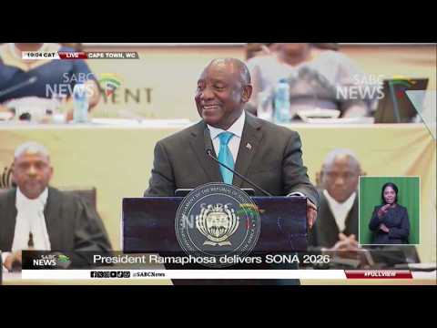SONA 2026 | SA on a clear path to stabilising national debt: President Ramaphosa