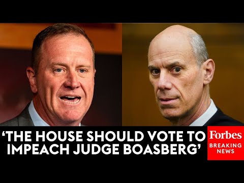 'He Is A Rogue Judge': Eric Schmitt Calls For The House To Impeach Judge Boasberg