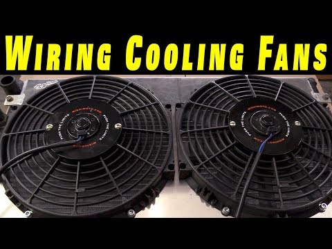 How To Wire Electric Cooling Fans with Crimp Connections