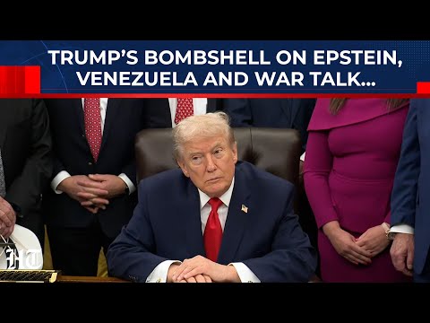 Full: Trump Grilled As He Answers On Epstein Photos, Venezuela, Thailand-Cambodia War | Watch | USA