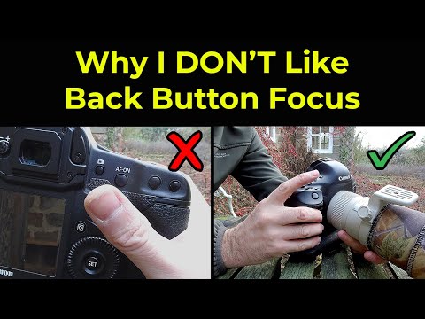 Why I DON'T like Back Button Focusing - and What you Can do Instead (Canon)