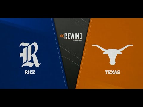 Rewind with Coach Sark (vs Rice Owls)