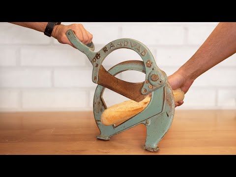 1940's Rusty Bread Slicer Restoration