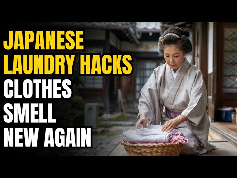I Tried 15 Japanese Laundry Hacks — My Clothes Smell NEW Again