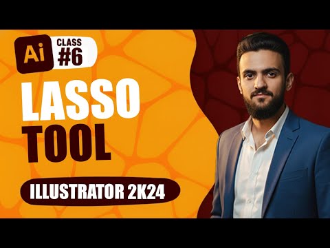 Lasso Tool in Adobe Illustrator 2024 | Select & Edit Anchor Points Like a Pro