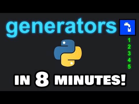 Learn Python generators in 8 minutes! 🚰