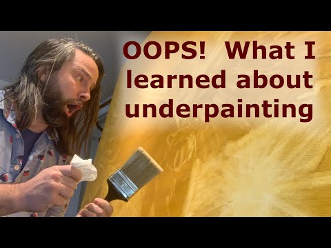 Underpainting with Water-Soluble Oils in 2025!